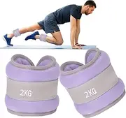 Ankle Weights - Leg Weight Belt | Removable Non-Slip Sandbag for Men Athletes Dumbbell Fitness Barbell Yoga Pilates Swimming Gym Walking Running Workout