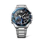 【WANGT】CASIO 卡西歐 EDIFICE ECB-10DB-1B 金屬八角 排程計時 賽車旅遊 石英錶 手錶