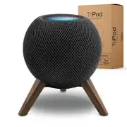Real Wood TriPod for HomePod Mini (Black Walnut) Black Walnut