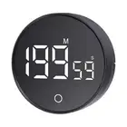 Kitchen Timer Manual Stand Cooking Timer Shower Study Stopwatch Black J3X32334