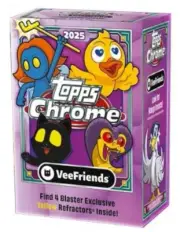 2025 TOPPS CHROME VEEFRIENDS VALUE/BLASTER BOX (32 Cards) GaryVee Brand New