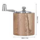 Manual Pepper Grinder Spices Mill Grinding Tool With Long Crank For Home