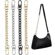 4 Pcs Purse Chain Strap Extender Flat Handbag Replacement Strap for Purse