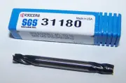3/16" (.1875") CARBIDE END MILL 4 FLUTE DOUBLE END SGS - 31180