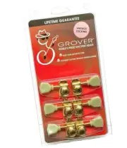 Grover Gold Vintage Retrofit Locking Guitar Tuners Gibson® Les Paul/SG 533GK