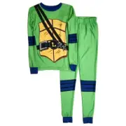 Teenage Mutant Ninja Turtles Leonardo Costume Pajama Set with Mask