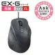 ELECOM EX-G人體工學 有線靜音滑鼠(XL)-