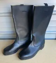 Size 29.5 cm - Vintage East German Germany Military Army Officer's Jack Boots