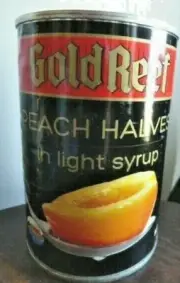 Gold Reef Peach Halves in light syrup 410g