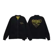 Krooked Skateboards Bird Lightening Black Men's Jacket - Medium