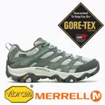 【MERRELL 美國】MOAB 3女GTX多功能健行鞋『羅勒綠』036316 寬楦.多功能鞋.休閒鞋.登山鞋.露營.登