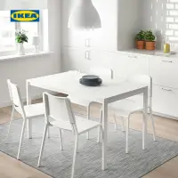 在飛比找蝦皮商城精選優惠-IKEA宜家TEODORES帝奧多斯可堆疊餐桌椅凳子家用靠背