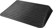 Rubber Threshold Ramp,3'' Rise Solid Rubber Power Wheelchair Scooter Threshold R