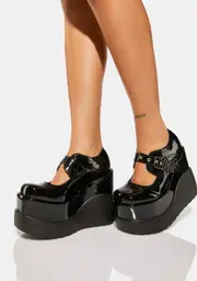 [Demonia] Void-38 Platform Mary Janes