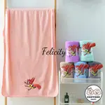 優質超細纖維嬰兒毛巾優質兒童毛巾松鼠圖案進口品質 50X100CM FELICITY 品牌