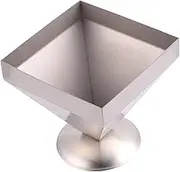 GLEAVI Xcm Pyramid Cake Molds Stainless Steel Easy to Use Uniform Portion Sizes Pyramidal Rice Mold Banquet Ready
