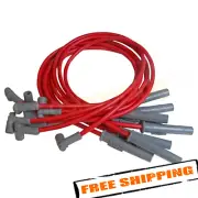 MSD 32749 Red Spark Plug Wire Set for Chrysler 318-360 HEI with MSD Distributor (for: Chrysler)