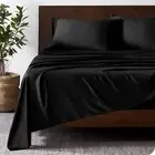 GIRIT BEDDING Bedsheet Set Organic Bamboo Luxury 4 Pieces Ultra Soft Deep Pocket