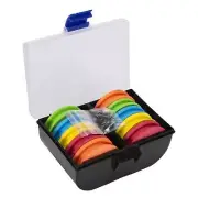 10 Pieces Foam Fishing Line Shaft Bobbin Spool Storage Accessories Organizer