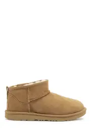Ugg Kids Classic Ultra Mini Ankle Boots (IT31), Boots, Water-resistant - Brown - 13KKIDSWEA 13KKIDSWEA