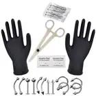 1 Set Professional Body Piercing Tools Kit Ear Nose Navel Nipple Needles J-ja