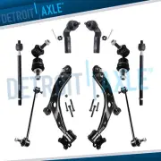 10pc Front Lower Control Arm Sway Bar Tie Rod for 2004-2009 Mazda 3 5 Non Turbo (for: Mazda)
