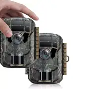 2 Pack Campark Trail Camera 36MP 2K Wildlife Game Hunting Cam IR Night Vision