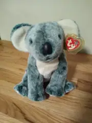 Ty Beanie Buddies "Eucalyptus" The Koala Plush Stuffed Toy 1999 (DSLRT01K)