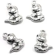 [SEWOART] Alloy Diy Pendant Charms 50pcs Chinese Zodiac Set for Necklace Bracelet Diy Projects