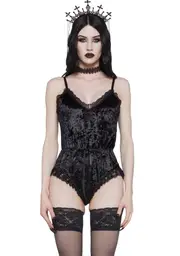 [Widow] Cryptic Thirst Velvet Romper