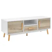 120CM Scandinavian-inspired Wooden Entertainment Unit