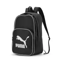 在飛比找momo購物網優惠-【PUMA】後背包 小包 運動包 黑 07665201