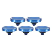 Camera Shutter Button 5pcs Shutter Release Button Concave, Blue