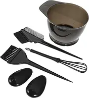 DECORNIJIA 5pcs Hair Dye Tool Kit Hair Coloring Set Dyeing Applicator for Home Salon Use No Reusable Tinting Tools