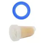 For Sunbeam EM6910 Silicone Blue Head Seal & EM69101 Anti-Calcification Filter