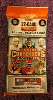 Sealed 2020 NFL Contenders Value Pack! Burrow, Herbert, Tua, Hurts And More!