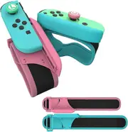Sztxj Pack of 2 Bracelets for Nintendo Just Dance 2023 2022 2021 2020 2019 Switch, Joy Con Controller Adjustable Elastic Wrist Straps for Just Danc...