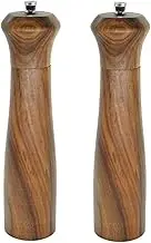 Manual Pepper Grinder Wood Spices Grinder Versatile Sturdy Salts Peppers Mill Salt Grinder Adjustable Coarseness