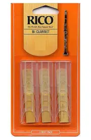 Rico Bb Clarinet Reeds #1.5 (3-Pack) NEW rca0315