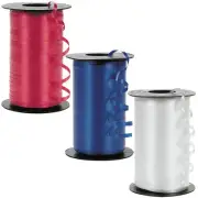Patriotic Polypropylene Curling Ribbon Assortment - 3 Piece