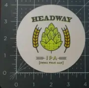 COUNTER WEIGHT BREWING Connecticut Headway circ STICKER decal craft beer brewery