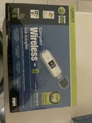 Linksys WUSB54GC Compact Wireless-G USB Network Adapter, Brand New / MIB