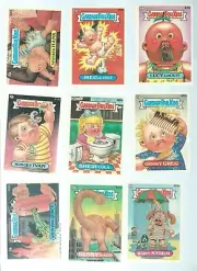 GARBAGE PAIL KIDS -- Original Series 11 Complete set with all variations 1987