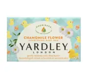 Yardley London Chamomile Blossom Nourishing Baby Bath Bar, 4 oz NEW IN BOX