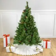 Northlight 4' x 30" Dakota Red Pine Full Artificial Christmas Tree Clear Lights