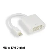 Kentek Mini DisplayPort to DVI Digital Adapter Thunderbolt 2 for PC MAC Display