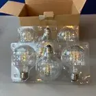Mastery Mart Led Globe Bulbs 5.5w 4000k Cool White 575 Lumens 6 Pack New