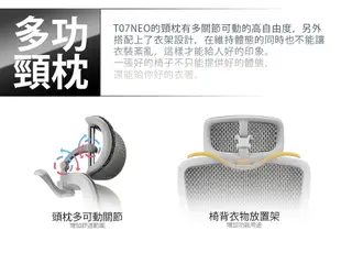 irocks T07 NEO 人體工學椅 (6.4折)