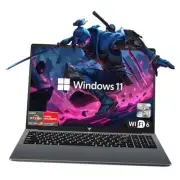 2025 AMD Laptop, 16.0inch Laptop Computer with AMD Ryzen 7 5700U(8C/16T, Gray
