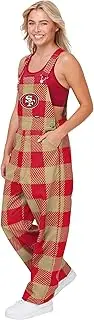 [FOCO] NFL womens Nfl Team Logo Bib Overalls